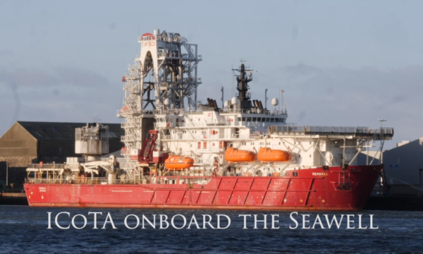 ICoTA Onboard the Seawell - Chairman's Message - Video