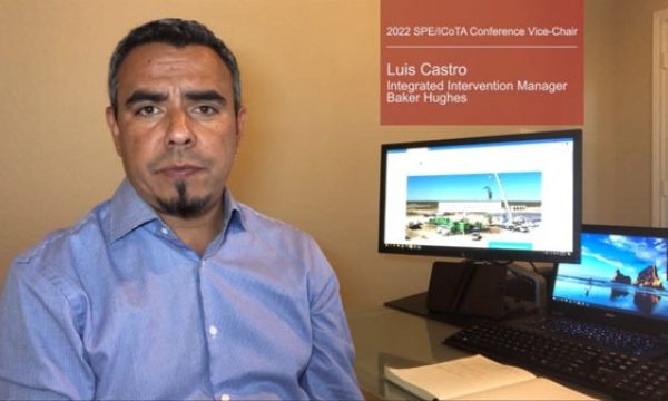 2022 SPE/ICoTA Conference Jr Chairman, Luis Castro - Video