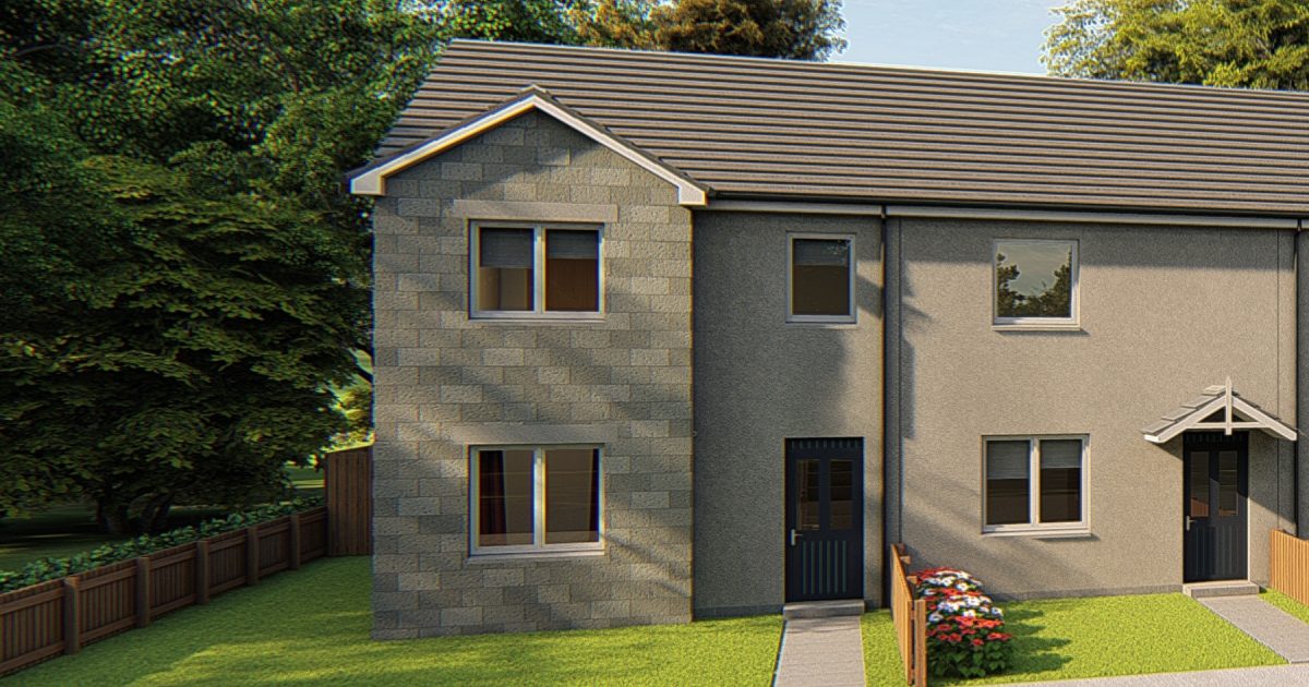 Fingask 3 Bedroom EndTerrace Home Lochter, Inverurie