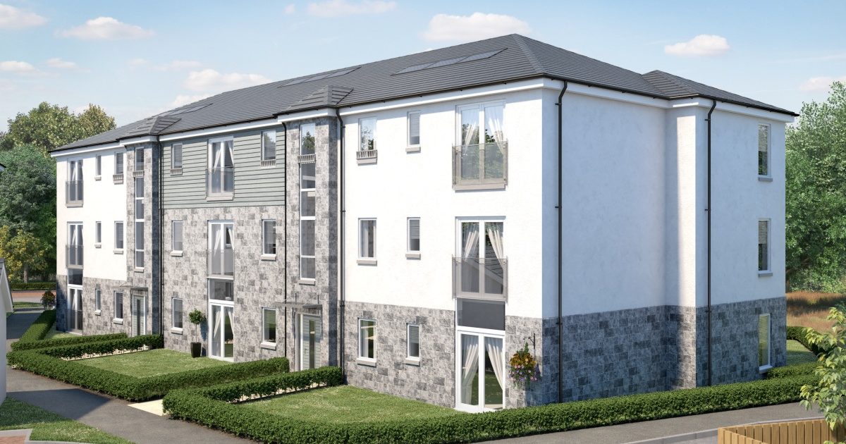 The Elm 2 Bedroom Apartment … Malcolm Allan Housebuilders